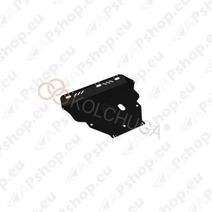Kolchuga Steel Skid Plate Ford Focus ST 2016- 2,0 2,0Т (Engine, Gearbox, Radiator Protection)